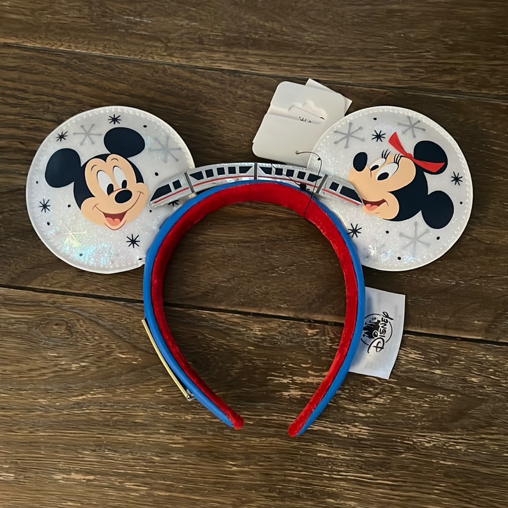 NWT Disney / Loungefly Contemporary Resort 50th Anniversary Minnie Ears